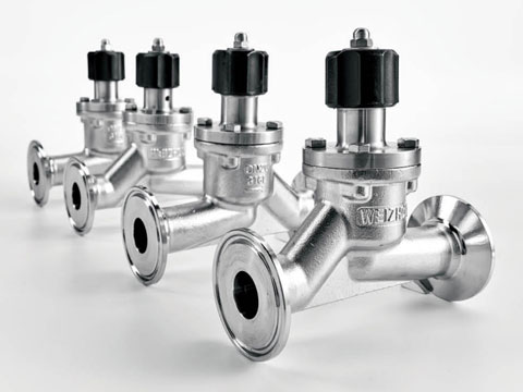 Aseptic sample Valve